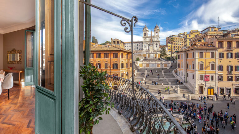 The Inn and View at the Spanish Steps